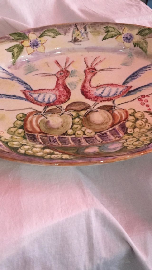 Piatto ceramica Luisa Dazio - immagine 2