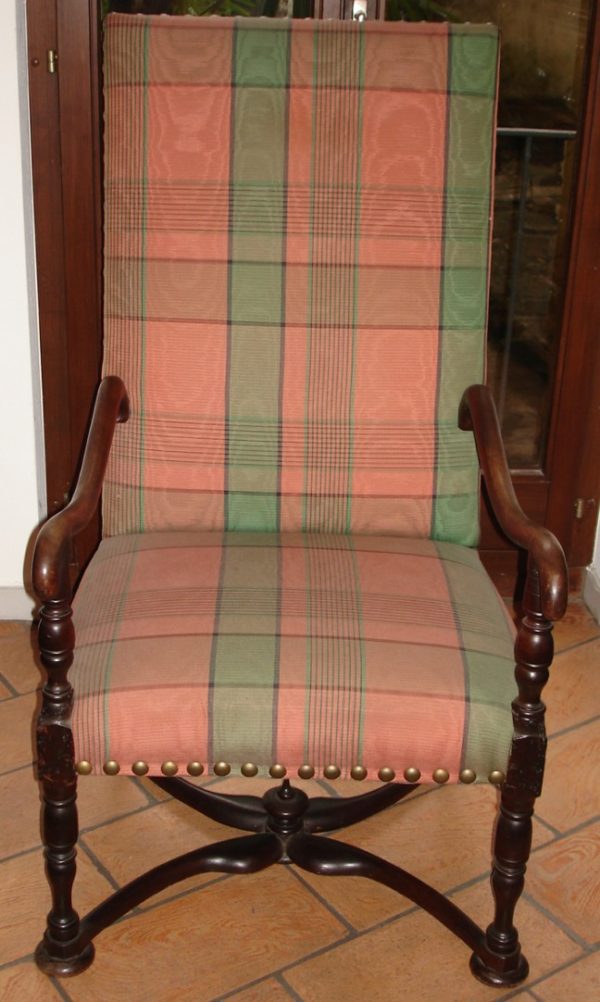 Poltrona in noce. Cod. 480 - immagine 4