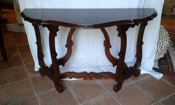 Console a lira. in noce - immagine 2
