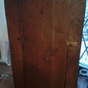 Dispensa Emiliana rustica legno di larice epoca fine 600