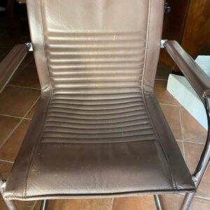 Poltrona in pelle Art Collection Vintage Walter Knoll